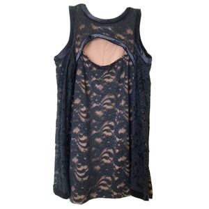 BISOU BISOU Michelle Bohbot Black Top Sz M